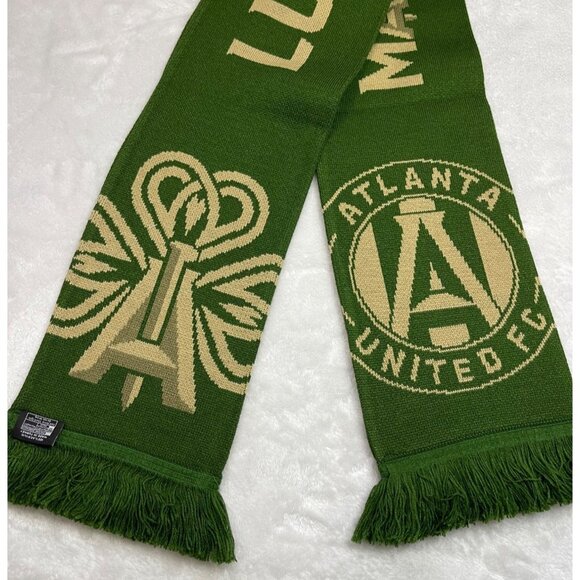 Atlanta United FC St. Patrick's Day Luck Scarf of the Month March 2020 Green NEW - Picture 9 of 9